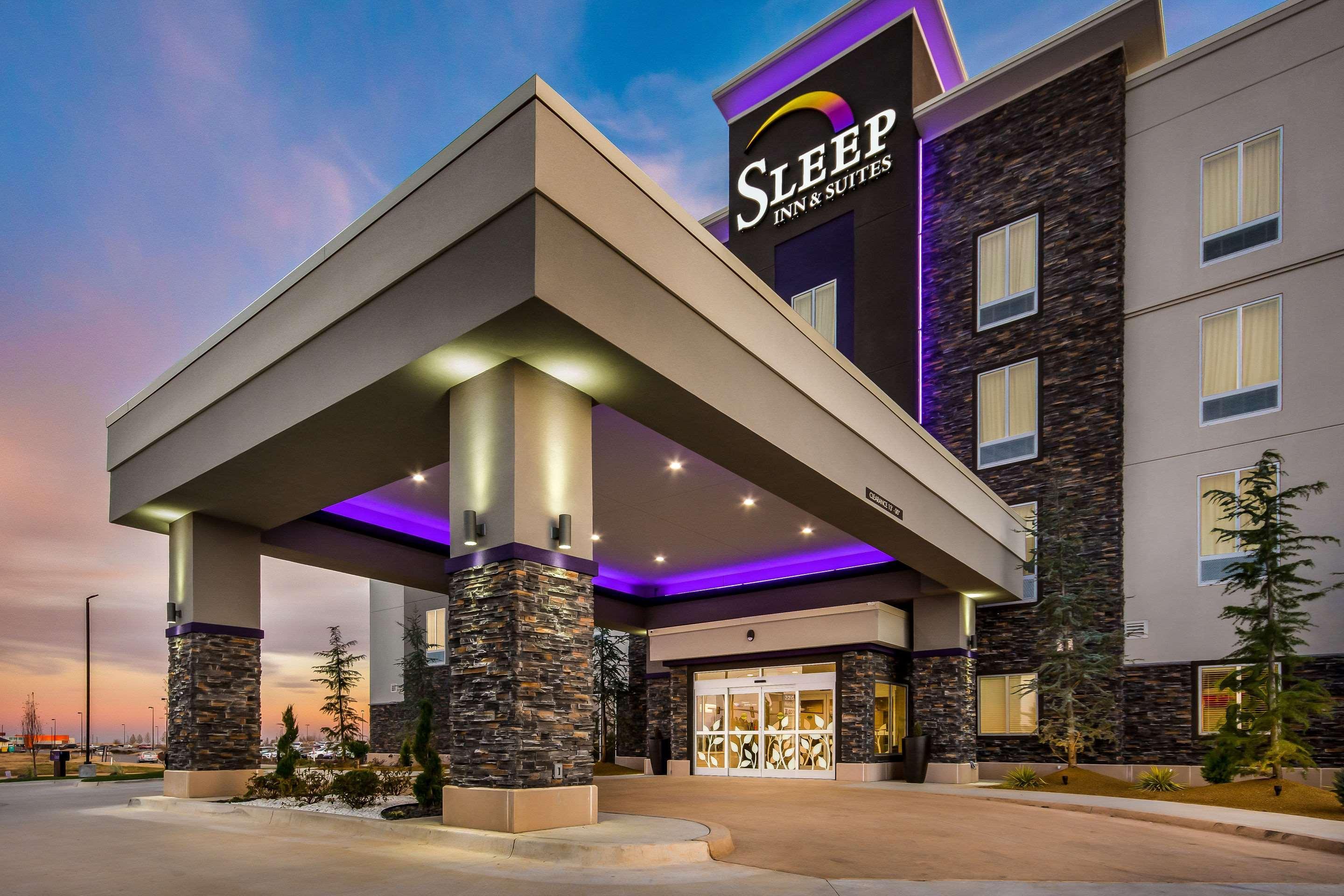 Sleep Inn & Suites Yukon Oklahoma City מראה חיצוני תמונה